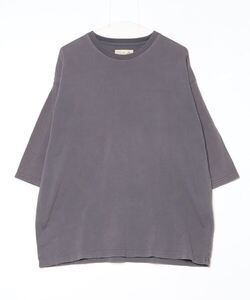 「The DUFFER of ST.GEORGE」 7分袖Tシャツ MEDIUM チャコールグレー メンズ