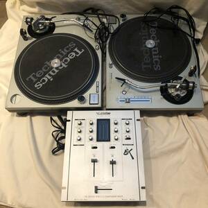 ターンテーブル ミキサー セット おまけ付き Technics SL1200 MK3 MK5 SH-EX1200 