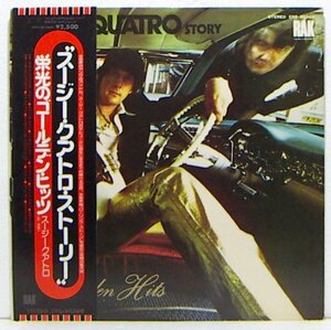 LP,スージークアトロ　SUZI QUATRO　栄光のゴールデンヒッツ