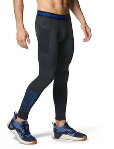 1528112-UNDER ARMOUR/UAコールドギアアーマー ツイスト レギンスMD