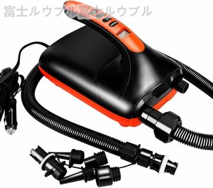 電動エアーポンプ SUP 電動ポンプ インフレータブル SUP用 12V給電 圧力値設置 自動停止機能