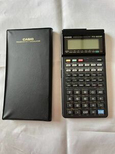 送料無料！【美品】CASIO カシオ FX-603P Pocket Computer 【関数電卓】　動作確認済み　電池おまけ