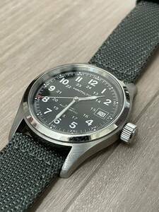 Hamilton Khaki Autoハミルトン カーキ オートマチック フィールド ウォッチh70455533（中古良品）