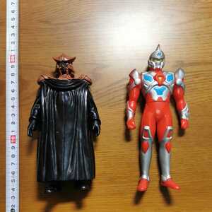 グリッドマン ウルトラマン 円谷 電光ヒーローシリーズ TAKARA 電光超人グリッドマン 魔王 カーンデジファー ソフビ フィギュア　セット