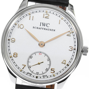 IWC SCHAFFHAUSEN IW545408 ポルトギーゼ ハンドワインド スモールセコンド 手巻き メンズ _823391