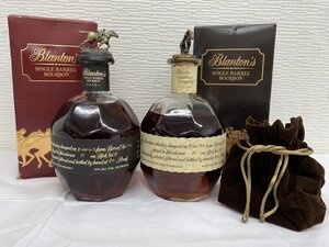 【8x酒12010F】★1円スタート★古酒・未開栓★2本セット★Blanton