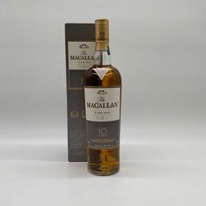 ◎【売り切り】THE MACALLAN マッカラン ファインオーク 10年 シングルモルト スコッチウイスキー 700ml 40%《未開栓》