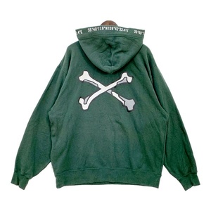 WTAPS 22AW X3.0 HOODY クロスボーン プルオーバー スウェット パーカー 222ATDT-CSM17 裏起毛 メンズ ダブルタップス トップス DM12886■