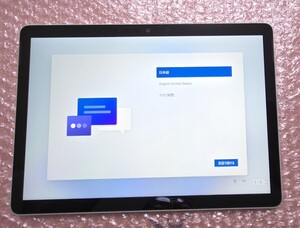 超美品 使用時間184時 Surface Go 3 i3-10100Y RAM 8G / SSD 128G Windows 11 Pro 品番: 1926 Wifi 