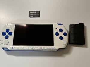 PSP 3000 ホワイト　ブルー