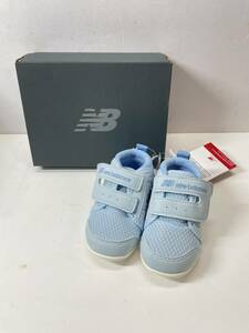 ★未使用 New balance IO123HDS ニューバランス ファーストシューズ 12㎝ 子供 キッズ 赤ちゃん ベビー 靴 スニーカー 水色 ブルー Ni104