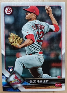 ★RC ルーキー JACK FLAHERTY BOWMAN 2018 #78 MLB メジャーリーグ ジャック フラハティ CARDINALS カージナルス ドジャース DODGERS