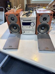 ONKYO オンキョー CD MD チューナーアンプ コンポ スピーカー FR-N3X D-N500