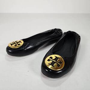 TORY BURCH トリーバーチ フラットパンプス バレエシューズ ブラック　お洒落　フォーマル　ブランド　ファッション No.2