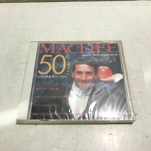 T09上▲ 未開封盤　MACLIFE 50TH ISSUE 50号記念豪華CD-ROM 1992年発行　The Macintosh 非売品　 ▲240205