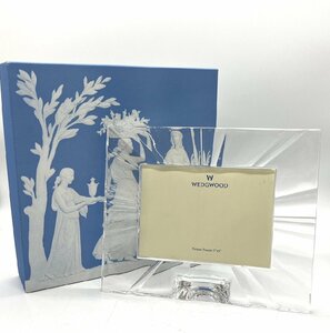 ●美品 WEDGWOOD ウェッジウッド ピクチャーフフレーム 写真立て クリスタル