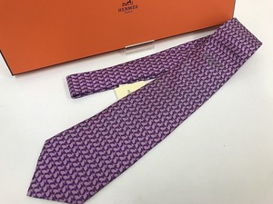 【未使用】 エルメス HERMES タグ付き超極美品 上品でエレガントなお洒落の魅力 スーツ姿のアクセント ネクタイ 通勤 仕事