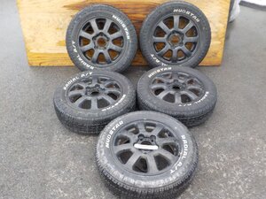 5H■パジェロミニ純正 アルミホイール 15インチ 175/65R15　 5本■