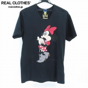 ☆roen/ロエン×Disney/ディズニー ミニー プリントカットソー 半袖Tシャツ 48 /UPK