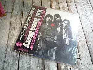 Qh148 甲斐バンド・ストーリー アナログ盤 レコード JAPANESE ROCK HERO ヒーローになる時、それは今