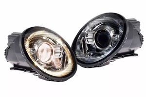 送料無料、新品、ポルシェ 911 LED ヘッドライト ヘッドランプ 1993-1998 993 ABS 