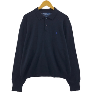 古着 ラルフローレン Ralph Lauren ポロニットセーター メンズXXL相当 /eaa472648