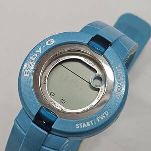 【外部-0812】(動作未確認)CASIO Baby-G BG-1203-2JF ターコイズブルー/箱付き/デジタル/青色/腕時計/レディース(MS)