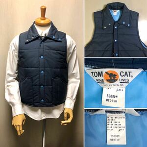 1970s TOM CAT ベスト Made in USA Size M