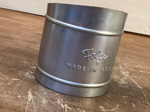 TT-2277 ■送料込■ Foley フォーリー 粉ふるい ふるい器 フィルター 裏ごし お菓子 調理器具 アルミ製 USA レトロ アンティーク/くGOら