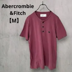 ✨Abercrombie&Fitch✨Tシャツ 半袖カットソー ハーフボタン