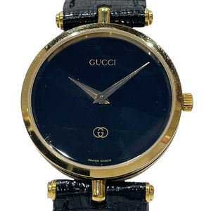 中古/ GUCCI グッチ クオーツ 腕時計 シェリーライン ブラック レディース ブラック 20445636