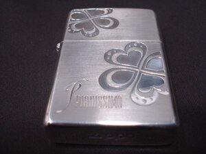 ★i☆☆【未使用】ZIPPO　JT　PIANISSIMO　花柄模様　木箱