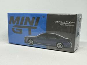 MINI GT ミニGT 1/64 MGT00471 BMW アルピナ B7 xDrive アルピナブルーメタリック