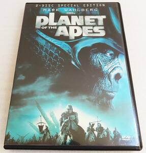 【中古DVD】『輸入盤／猿の惑星（PLANET OF THE APES）2枚組』監督ティム・バートン／英語／リージョン１◆送料140～