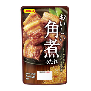 おいしい角煮のたれ コクのある醤油味 日本食研/1982 3～4人前 １３０ｇｘ５袋セット/卸/送料無料メール便 ポイント消化