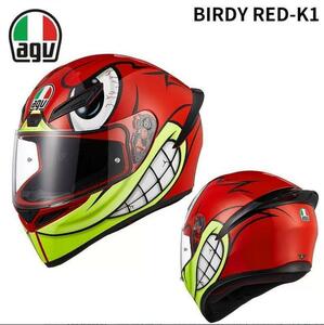 正規品 新品 AGV K1 BIRDY RED ヘルメット