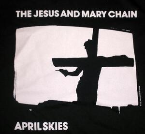 ★ジーザス アンド メリーチェイン Tシャツ Jesus and Mary Chain APRIL SKIES - M 黒 正規品 primal scream my bloody valentine