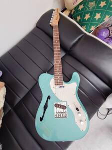 Squier by Fender Telecaster Thinline テレキャスター シンライン ミディアムスケール