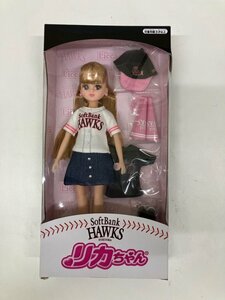 【1円スタート】 未開封 タカラトミーアーツ 福岡ソフトバンクホークス リカちゃん人形【H23】