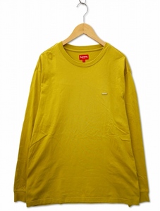 SUPREME 2022AW Small Box L/S Tee クルーネック スモールボックス ロングスリーブ Tシャツ カットソー ロンT L