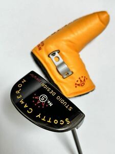 SCOTTY CAMERON スコッティキャメロン STUDIO DESIGN NO5 34インチ ヘッドカバー付 スタジオデザイン パター 希少