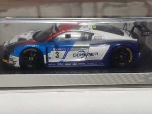 新品 1/43 スパーク SPARK Audi R8 LMS No.3 Audi Sport Team Phoenix - 7th 24H Nurburgring 2018 C. Haase Stippler Vervisch Muller