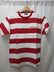 ◎極美品　ショット　schott ボーダー　Tシャツ　白赤　サイズS