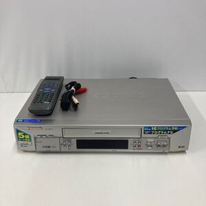 Panasonic S-VHSビデオデッキ NV-HS10 リモコン付