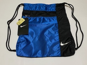 NIKE GOLF ナイキ ナップサック Cinch Sack チンチサック ブルー 展示未使用品