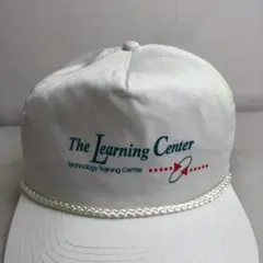 【US買付】キャップ　トラッカーキャップ　Learning Center 白