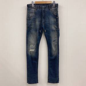 DIESEL Jogg Jeans KROOLEY-NE ダメージ加工 ジョグジーンズ メンズ W26 ディーゼル ジョガーパンツ スウェットデニムパンツ 3060110