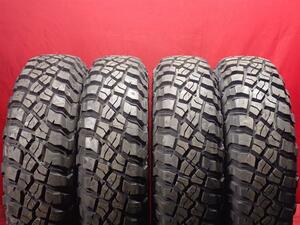 中古タイヤ 255/85R16 119/116Q 4本セット BFグッドリッチ マッドテレーン T/A KM3 9.5分山★ アメ車 4ＷＤ クロカン リフトアップ n16