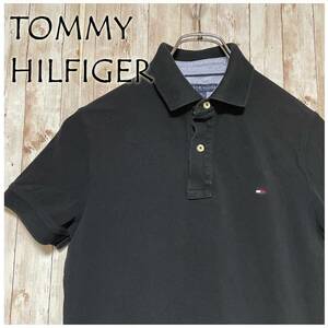 ★TOMMY HILFIGER/トミーヒルフィガー ワンポイントポロシャツ