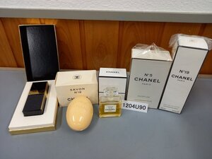 1204U90　香水　ソープ CHANEL シャネル　おまとめ5点　№5　№19 など